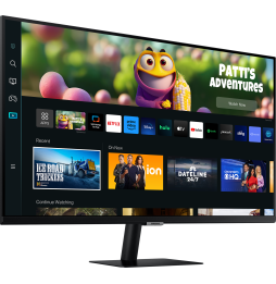 Écran Plat 32" Samsung Smart Monitor M5 (LS32CM500EMXZN)