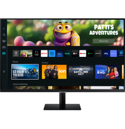 Écran Plat 32" Samsung Smart Monitor M5 (LS32CM500EMXZN)