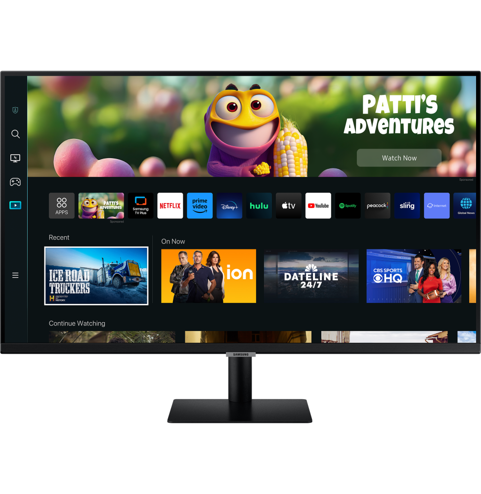 Écran Plat 32" Samsung Smart Monitor M5 (LS32CM500EMXZN)