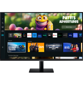 Écran Plat 32" Samsung Smart Monitor M5 (LS32CM500EMXZN)