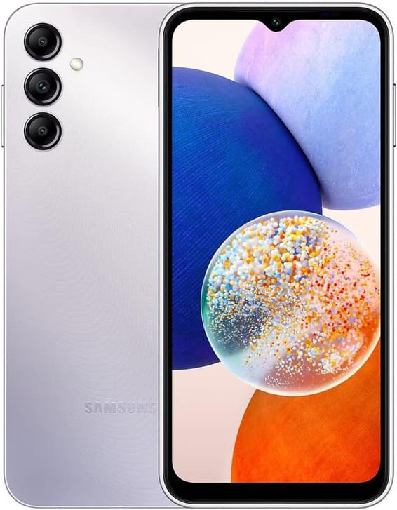 Samsung Galaxy A14 Silver - 128 Go (Dual Sim)