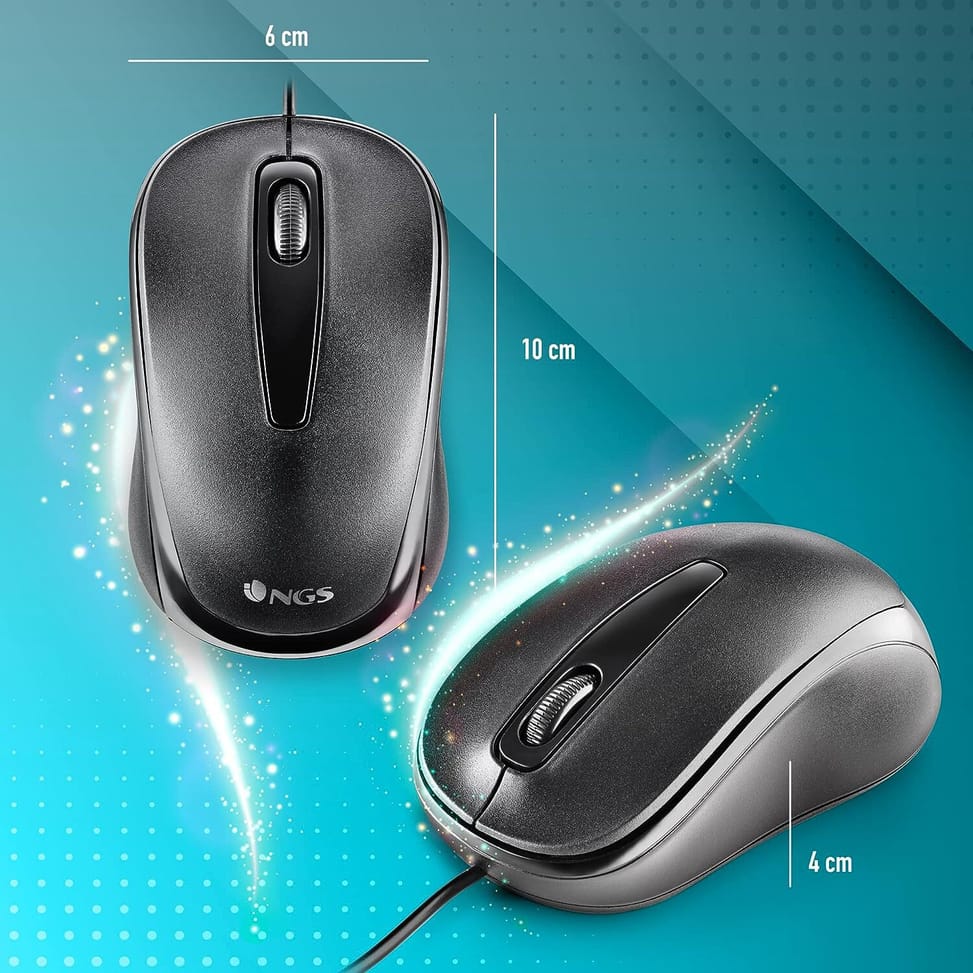 Souris filaire NGS 12000 DPI (EASYDELTA) — image 5