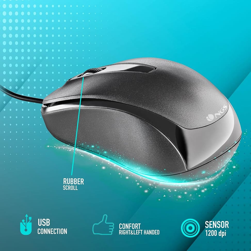 Souris filaire NGS 12000 DPI (EASYDELTA) — image 4