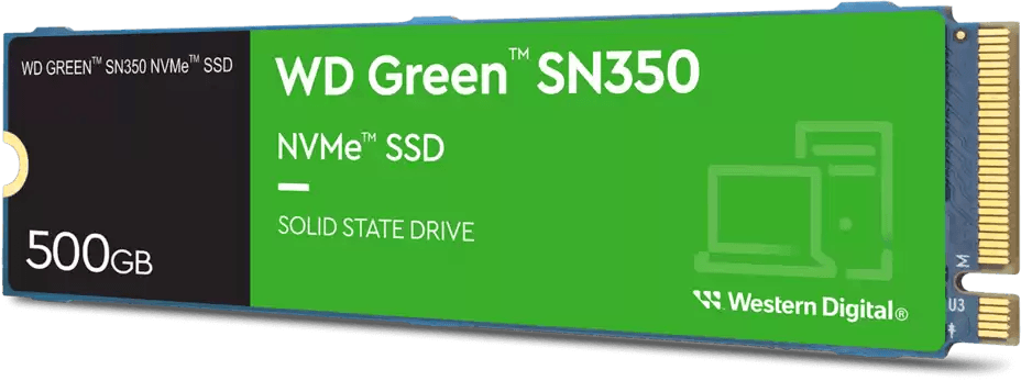 Disque dur interne WD Green™ SN350 480GB PCIE M.2 3D NAND NVMe SSD