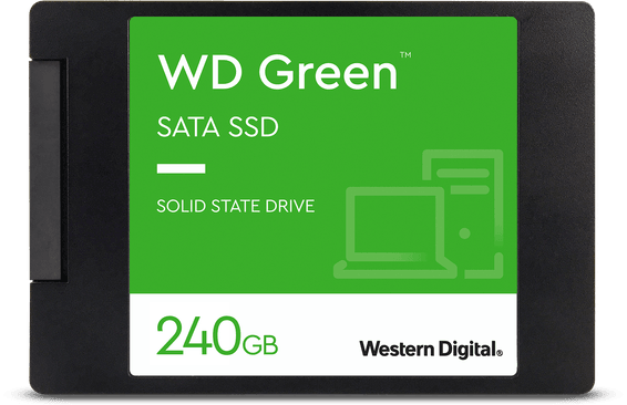 Disque dur interne SSD WD Green SATA 2.5" 240 Go (WDS240G3G0A-00BJG0)