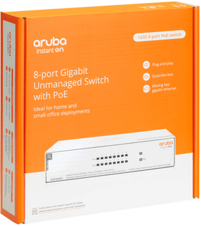 Switch Aruba Instant On 1430 8G Class4 PoE 64W (R8R46A) — image 2