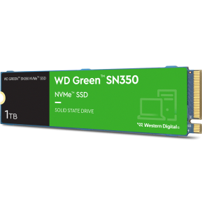 Disque dur interne SSD NVMe™ WD Green™ SN350 1TB PCIE M.2 3D NAND (WDS100T3G0C-00AZL0)