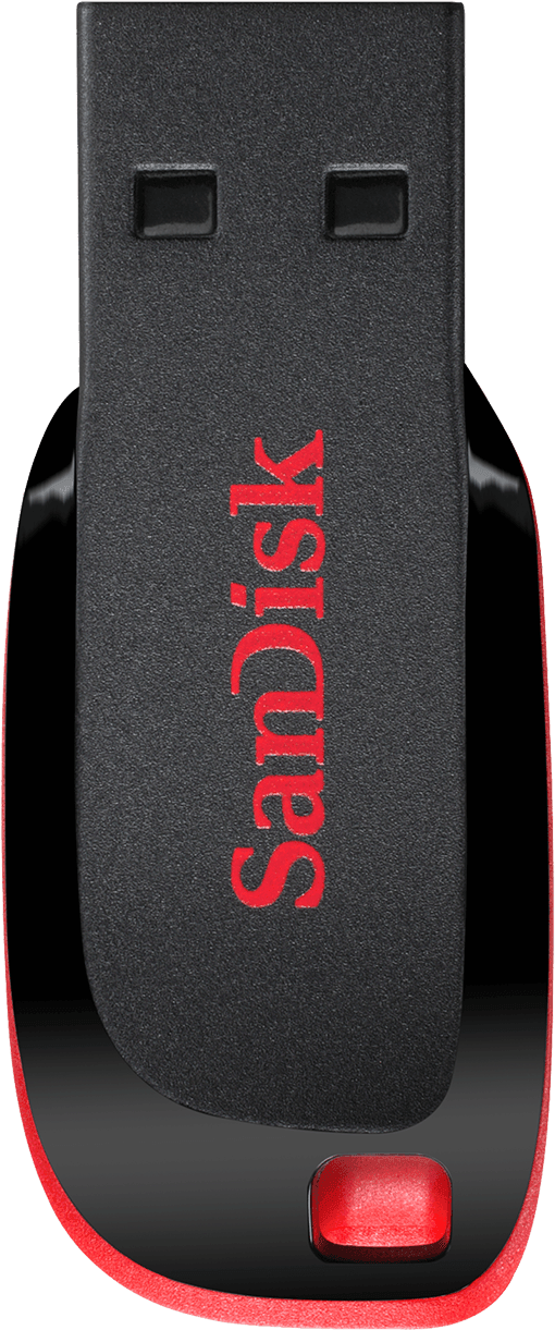 Clé USB SanDisk Cruzer Blade USB 2.0 - 32 Go (SDCZ50-032G-B35)
