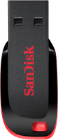 Clé USB SanDisk Cruzer Blade USB 2.0 - 32 Go (SDCZ50-032G-B35)