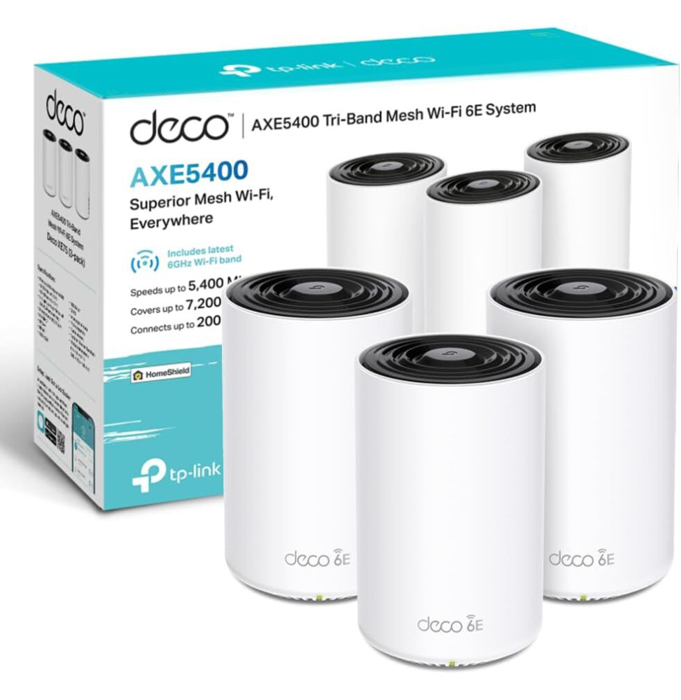 Système Mesh WiFi 6 TP-Link Deco X50 AX3000 pour toute la maison 2 packs  (DECOX50_2-PACK) prix Maroc