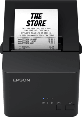 Imprimante de tickets POS Epson TM-T20X (051): USB + Serial, PS, Blk, UK (C31CH26051)