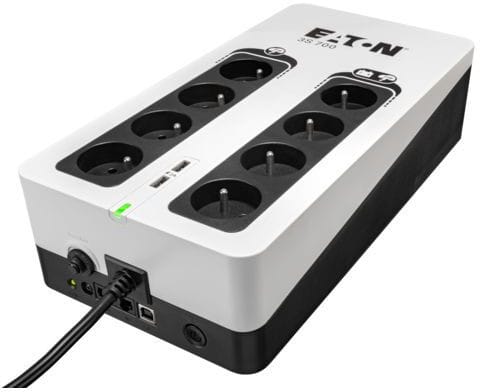 Onduleur Off-Line UPS Eaton 3S gén2 - 420 W / 700 VA - 8 prises FR + 2 USB (3S700F) — image 2