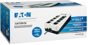 Onduleur Off-Line UPS Eaton 3S gén2 - 420 W / 700 VA - 8 prises FR + 2 USB (3S700F) — image 4