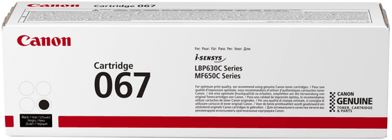 Canon 067 Black - Original Canon Toner (5102C002AA)