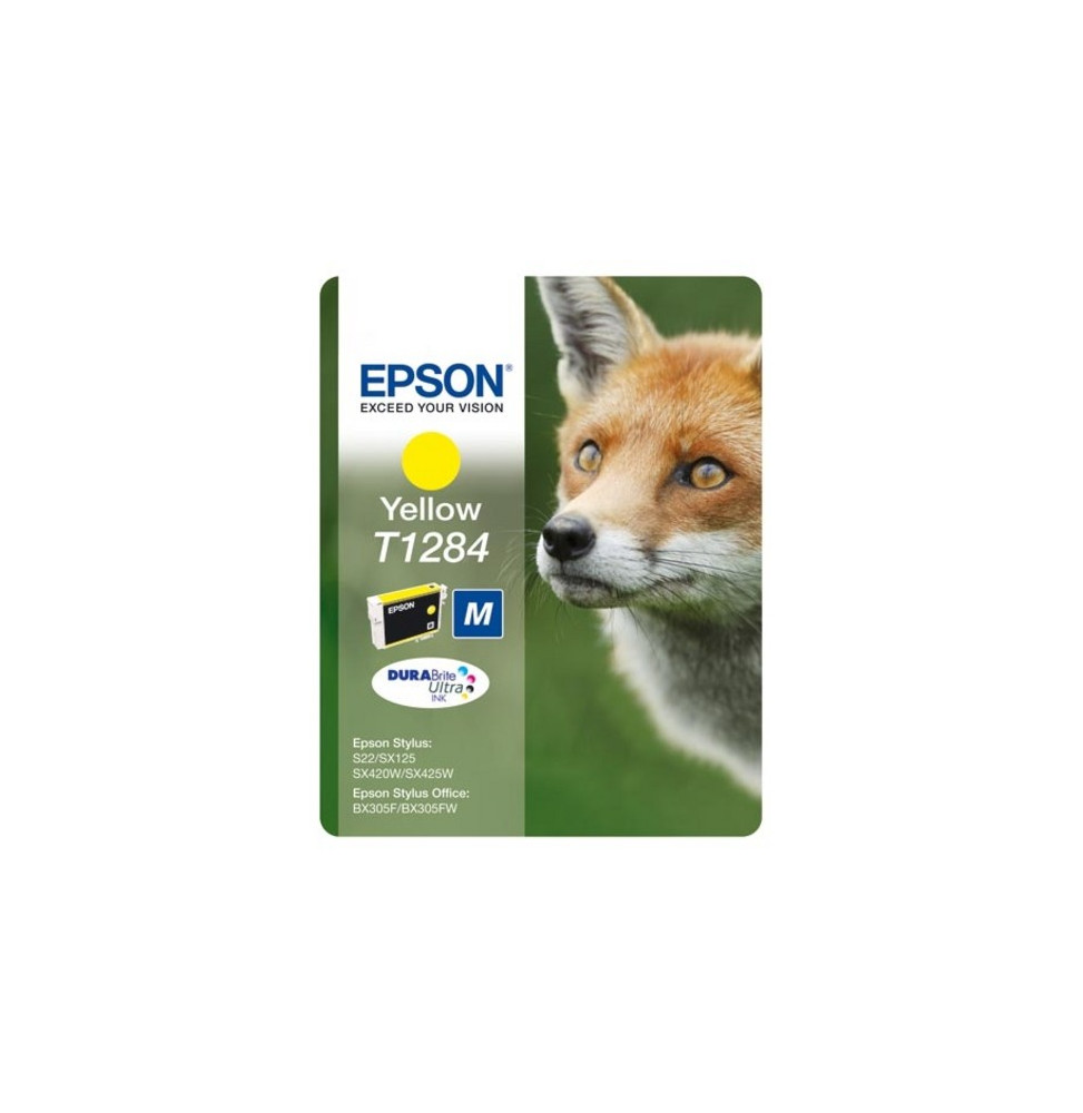Cartouche d'encre Epson Jaune T1284 Renard DURABrite Ultra J
