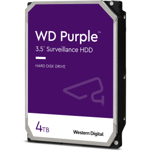Disque dur interne 3.5 Western Digital Purple 4 To pour systèmes de vidéo  surveillance et de sécurité (WD43PURZ) prix Maroc