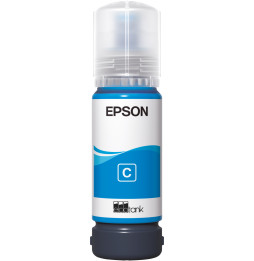 Epson 108 Cyan - Bouteille d'encre Epson EcoTank d'origine (C13T09C24A)