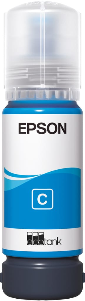 Epson 108 Cyan - Bouteille d'encre Epson EcoTank d'origine (C13T09C24A)