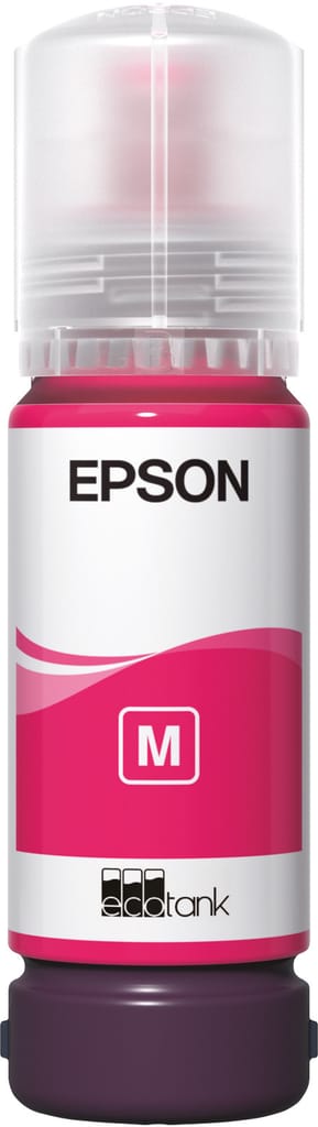 Epson 108 Magenta - Bouteille d'encre Epson EcoTank d'origine (C13T09C34A)
