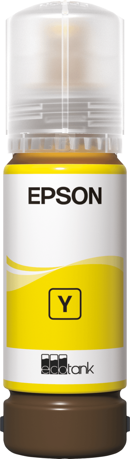 Epson 108 Jaune - Bouteille d'encre Epson EcoTank d'origine (C13T09C44A)