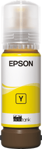 Epson 108 Jaune - Bouteille d'encre Epson EcoTank d'origine (C13T09C44A)