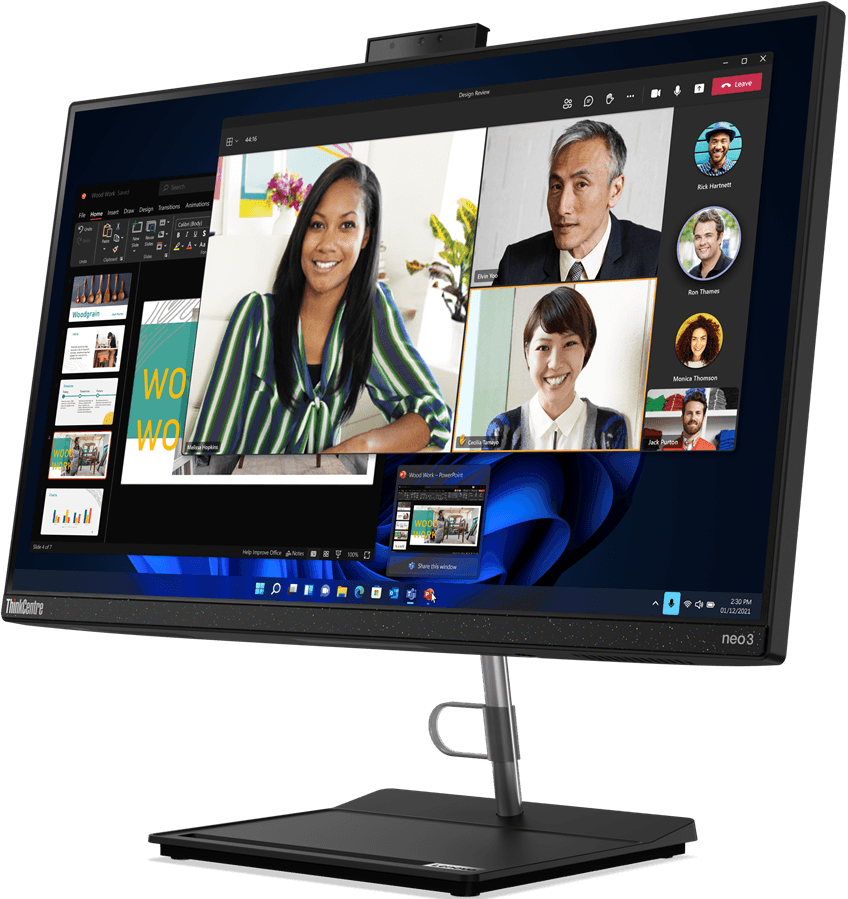 Ordinateur Tout-en-un Lenovo ThinkCentre neo 30a 22 (12B30029FM) — image 4