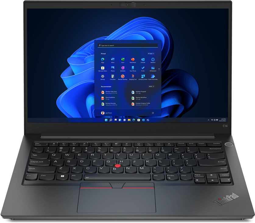 Ordinateur Portable Lenovo ThinkPad E14 Gen 4 (Intel) (21E3003RFE) — image 1