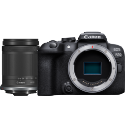 Appareil photo hybride Canon EOS R10 + objectif RF-S 18-150mm F3.5-6.3 IS STM (5331C017AA)