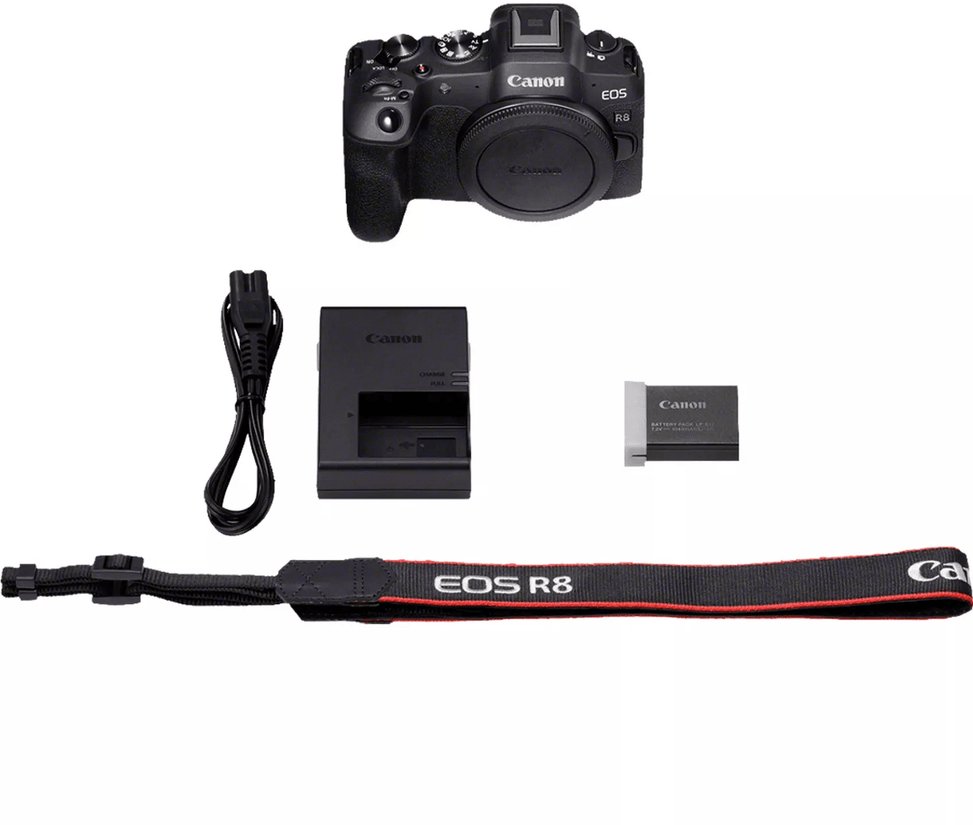 Boîtier de l'appareil photo hybride Canon EOS R8 - boîtier nu (5803C003) — image 8