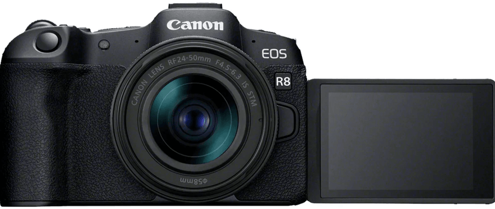Appareil photo hybride Canon EOS R8 + objectif RF 24-50mm F4.5-6.3 IS STM (5803C013AA) — image 4