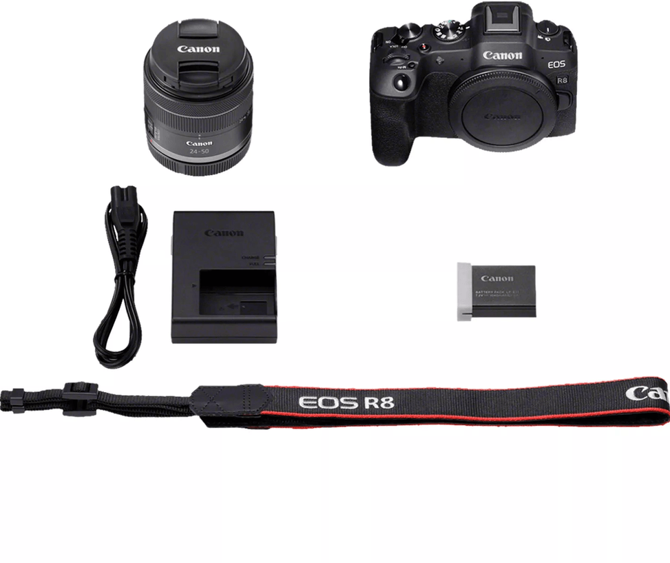 Appareil photo hybride Canon EOS R8 + objectif RF 24-50mm F4.5-6.3 IS STM (5803C013AA) — image 12