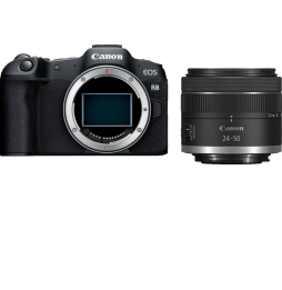 Appareil photo hybride Canon EOS R8 + objectif RF 24-50mm F4.5-6.3 IS STM (5803C013AA)