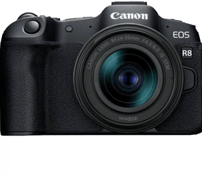 Appareil photo hybride Canon EOS R8 + objectif RF 24-50mm F4.5-6.3 IS STM (5803C013AA)