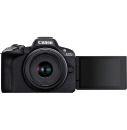 Appareil photo hybride Canon EOS R50 + objectif RF-S 18-45mm F4.5-6.3 IS STM (5811C013AA)