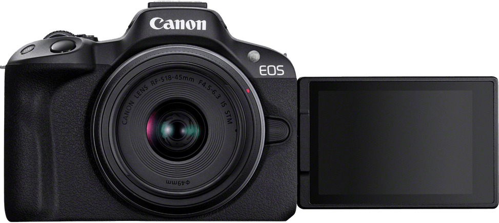 Appareil photo hybride Canon EOS R50 + objectif RF-S 18-45mm F4.5-6.3 IS STM (5811C013AA) — image 4