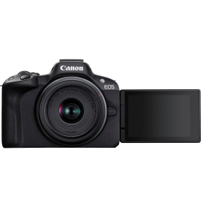 Appareil photo hybride Canon EOS R50 + objectif RF-S 18-45mm F4.5-6.3 IS STM (5811C013AA)