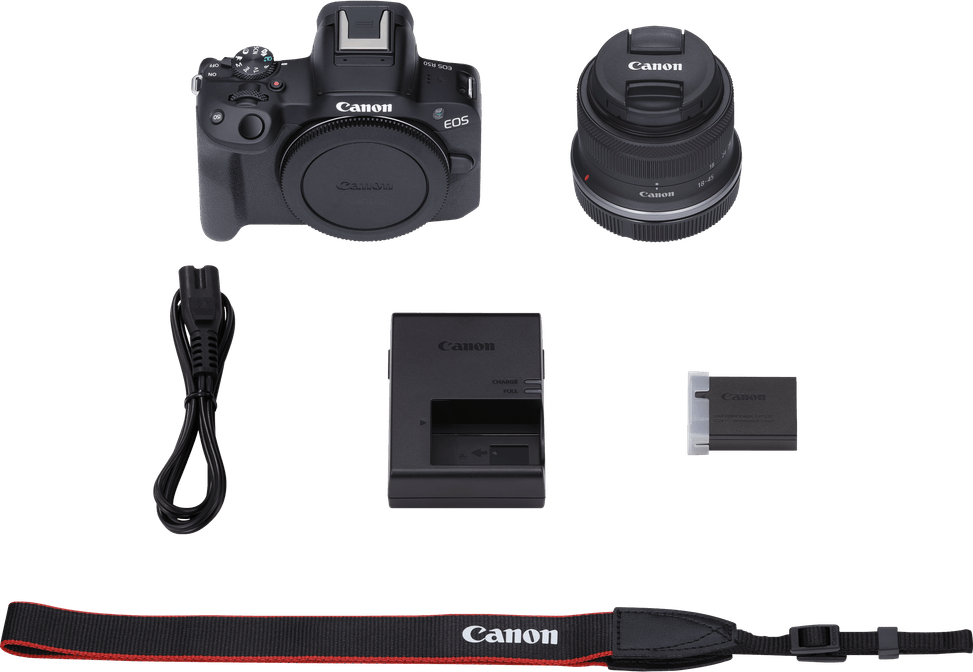 Appareil photo hybride Canon EOS R50 + objectif RF-S 18-45mm F4.5-6.3 IS STM (5811C013AA) — image 12