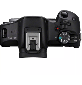 Appareil photo hybride Canon EOS R50 + objectif RF-S 18-45mm F4.5-6.3 IS STM (5811C013AA)