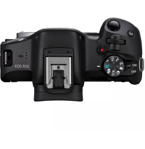 Appareil photo hybride Canon EOS R50 + objectif RF-S 18-45mm F4.5-6.3 IS STM (5811C013AA)