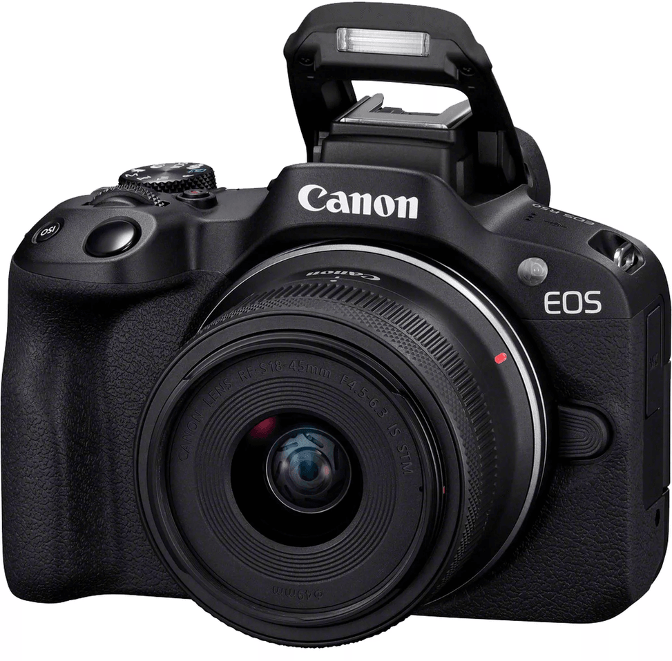 Appareil photo hybride Canon EOS R50 + objectif RF-S 18-45mm F4.5-6.3 IS STM (5811C013AA) — image 3