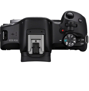 Appareil photo hybride Canon EOS R50 + objectif RF-S 18-45mm F4.5-6.3 IS STM - Kit pour vlogueur (5811C035AA)