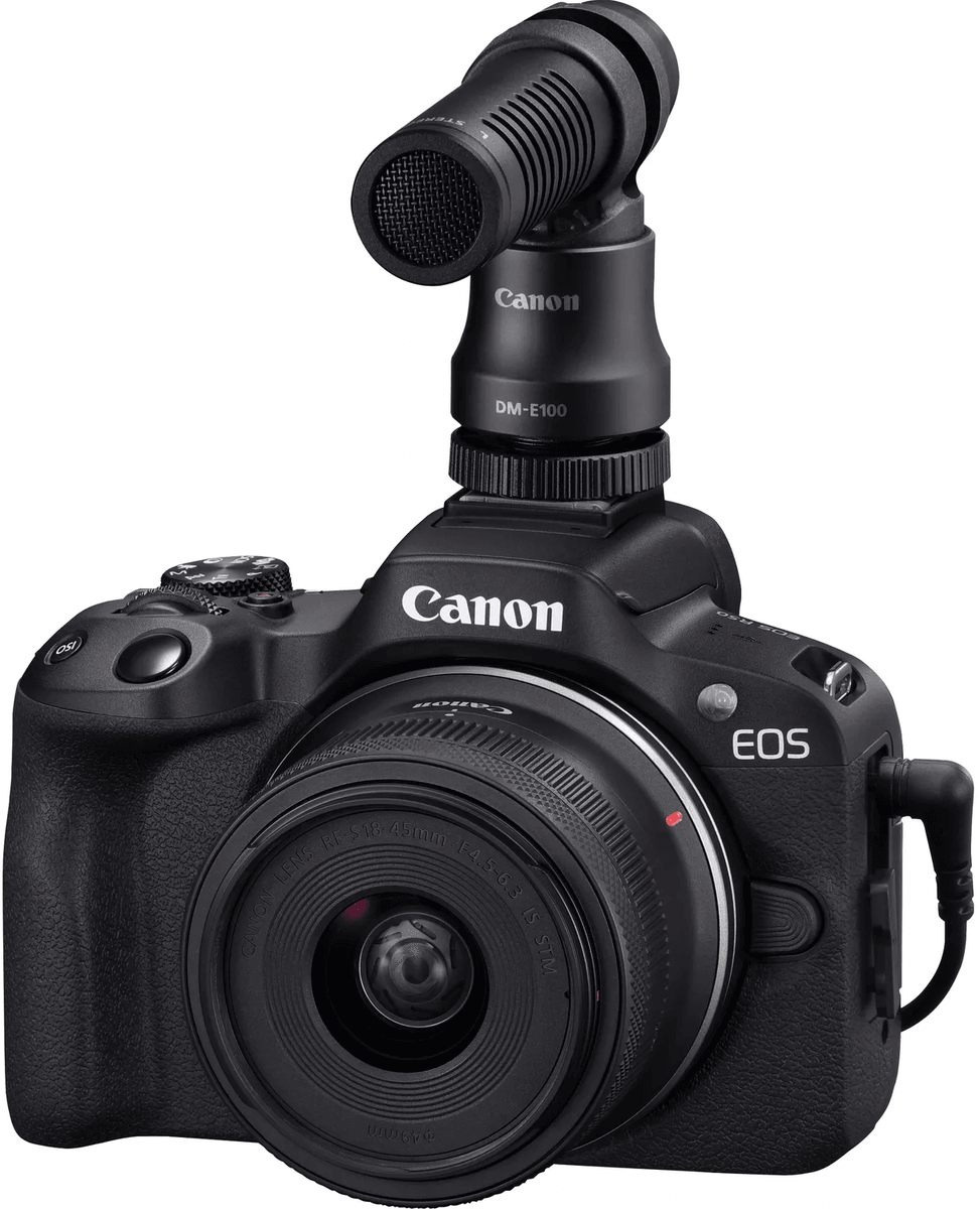 Appareil photo hybride Canon EOS R50 + objectif RF-S 18-45mm F4.5-6.3 IS STM - Kit pour vlogueur (5811C035AA) — image 6