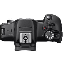 Appareil photo hybride Canon EOS R100 + objectif RF-S 18-45mm F4.5-6.3 IS STM (6052C013AA)