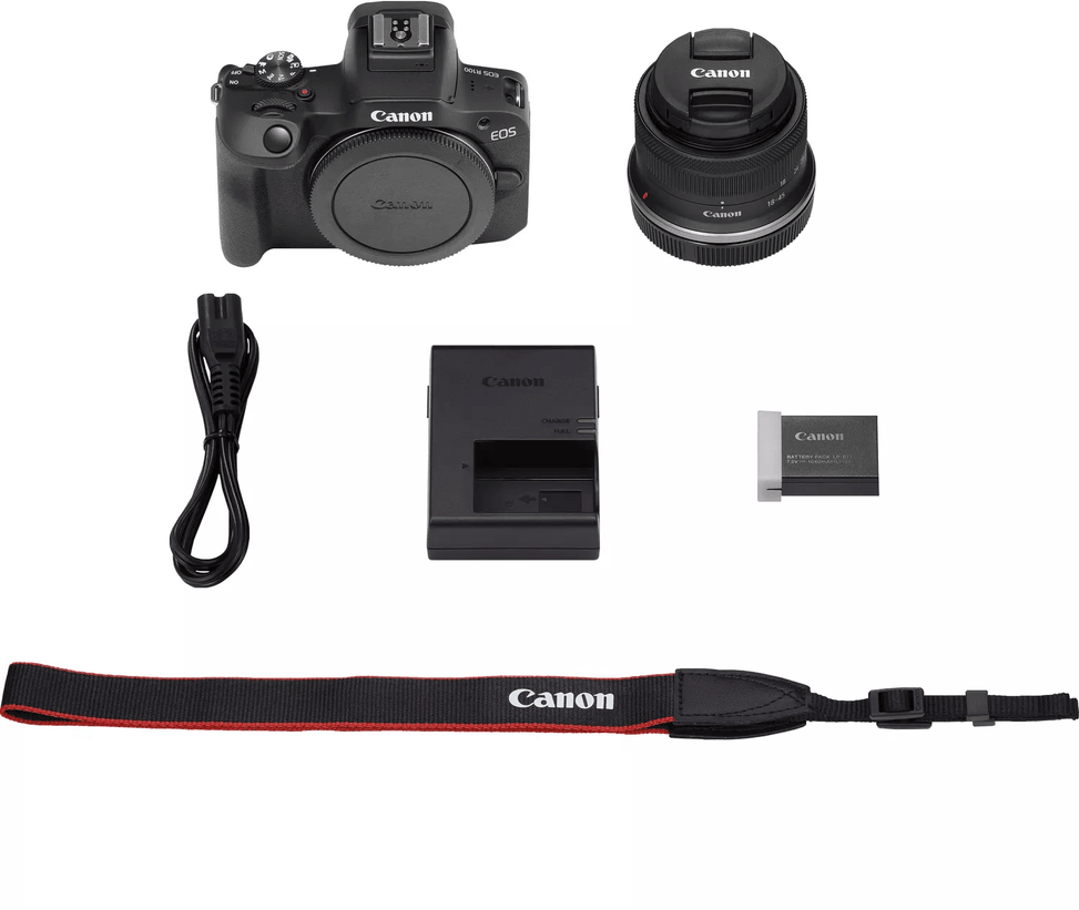 Appareil photo hybride Canon EOS R100 + objectif RF-S 18-45mm F4.5-6.3 IS STM (6052C013AA) — image 9