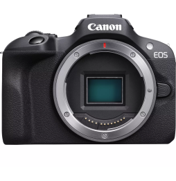 Appareil photo hybride Canon EOS R100 + objectif RF-S 18-45mm F4.5-6.3 IS STM (6052C013AA)
