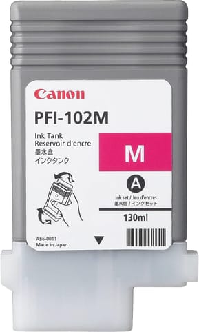 Canon PFI-102 Magenta - Cartouche d'encre Canon d'origine (0897B001AA)