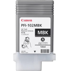 Canon PFI-102 Noir Mat - Cartouche d'encre...