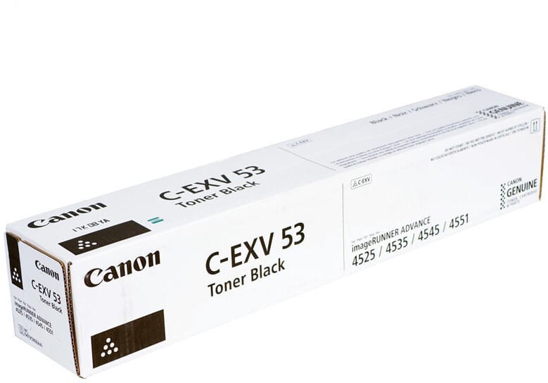 تونر Canon C-EXV 53 أسود أصلي (0473C002AA) — صورة 1