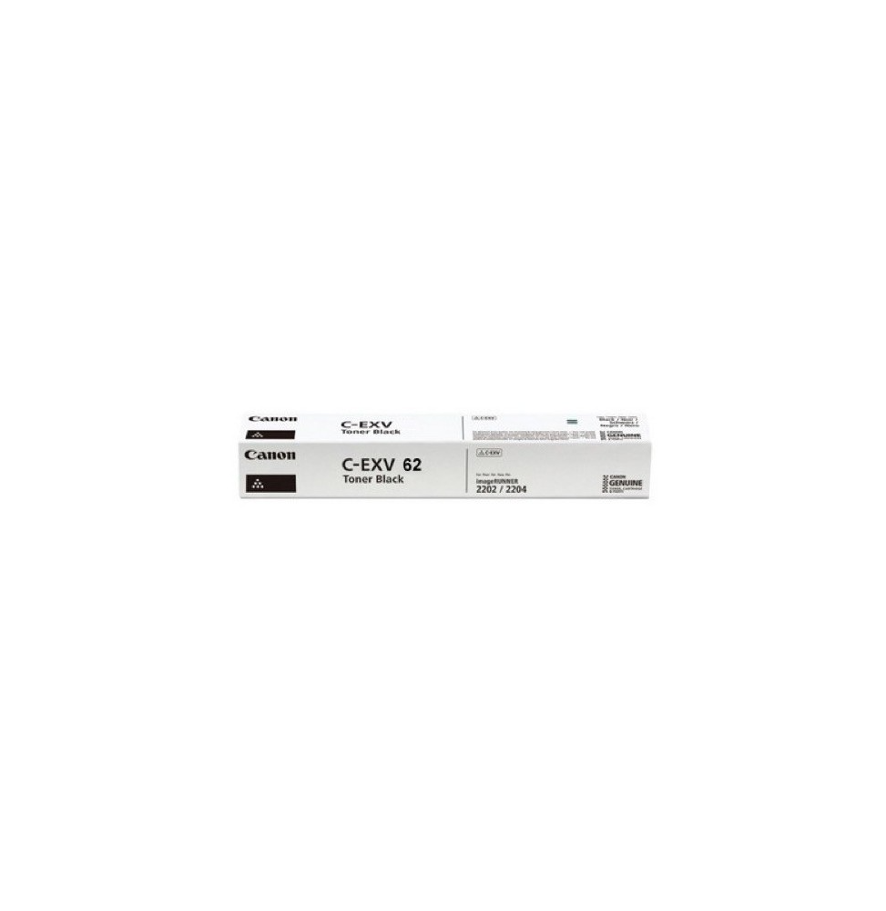 Canon C-EXV 62 Noir- Toner Canon d'origine (5141C002)