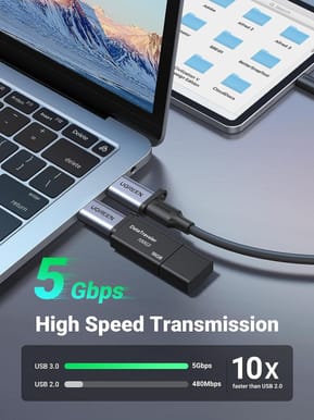 Adaptateur Ugreen USB 3.0 vers USB-C female (50533) — image 3